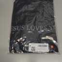 Oversized Tshirt Christian Shirts Short Sleeve Faith Letter Print Tee Shirt Casual Loose Tops (Medium)