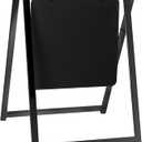 Ilyapa Metal Double Sided Swinging Chalkboard Sidewalk Sign - 24 X 30 inch Black Magnetic A Frame Alternative Menu Board for Many Kinds of Events