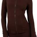 YITTY Active Women's Ultraluxe Full Zip Jacket, Athleisure, 4-Way-Stretch, Thumbholes XS