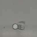 2 Pieces Stick on Dashboard Car Clock Mini Tiny Small Luminous Disposable Car Vent Clocks Watch for Dashboard Boat Bike Home(Black, White)