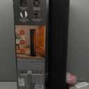 PELONIS 30'' Ceramic Tower Space Heater with Adjustable Thermostat for Large Room, 4 Heat Settings, ECO Mode, Remote Control & 24H Timer, Overheat Protection, Oscillating Tower Heaters for Indoor Use (Black)