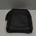 FADEON Sling Bag for Women, Crossbody Backpack with Tassels, Designer Leather Shoulder Chest Bags for Travel (A- Black Retro Style)