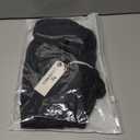 Womens Crop Tank Tops Seamless Yoga Sports Bra Padded Workout Halter Neck Camisole with Built in Bra (Black, L)