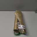 PEACNNG Place Mats,Set of 6pcs for Dining Table Washable Crossweave Woven Vinyl Placemat PVC Table Mats (Gold)