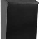 KYODOLED Convenient and Durable Wall Mount Mailbox for Outside, Easy Installation, Ample Storage Space to Accommodate Standard-Sized Letter, Magazine, Check, Black, Drop Box for Home or Apartment (Lock-free-black)