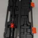 1/2-Inch Drive Torque Wrench 10-170ft.lb/13.6-230.5Nm, 3% Precision Dual Direction Torque Wrenches with 72-Tooth Dual Range Scales (No Accessories Included, Red)