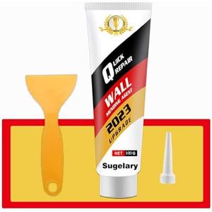 Sugelary Drywall Patch Repair Kit with Scraper, Wall Spackle Repair Paste, Wall Mending Agent Quick and Easy Solution to Fill The Holes for Home Wall, Plaster Dent Repair and Wood Scratch Repair