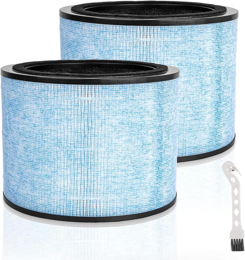 AP200 Filter Replacement, Compatible with In-stant AP200 Air Purifier, 3-in-1 H13 Grade True HEPA Filter & Activated Carbon Fil-ter, Compare to F200 Filter, 2 Pack