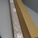 No Drill Roman Shades Cordless Blinds Blackout for Indoor Windows, Room Darkening Black Out Tension Rod No Hardware No Tools Inside Mount, Shade Size 38 Inches Wide 64 Inches High, Beige