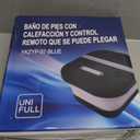 Collapsible Foot Bath Spa with Heat, Remote Control, Massage Rollers, Bubble, Foot Pedicure Kit, Red Light, Pedicure Foot Spa, Foot Bath for Gifts