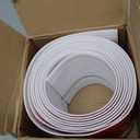 157.4" Dog Scratching Windows Sill Protector, Window sill Protector for Dogs, Prevent Dog and Cat Scratching, 4 x 1.6 inch Rubber Furniture Edge Protectors(White)