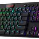 Redragon K618 PRO 3-Mode Wireless RGB Mechanical Keyboard, BT/2.4Ghz/Wired Low Profile Win/Mac Gaming Keyboard w/Ultra-Thin Design, Dedicated Media Control & Linear Red Switch