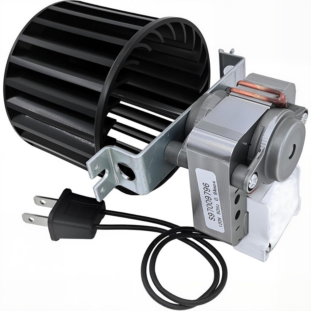 S97009796 Bathroom Fan Motor Assembly for Bulb Ceiling Heater 164-E/G/J/K/L/M & 162-E/G/J/K/L/M Bath Fan Motor Blower Replacement Parts 97009796, S97009758, S99080280