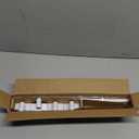 H.VERSAILTEX 2 Pack Magnetic Curtain Rods for Metal Doors, 16 to 28 Inch, 1/2 Inch Diameter, Multi-Use Adjustable Appliances for French Doors Magnetic Cafe Curtain Rod(White)