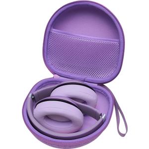 Headphone Headset Case for JLab JBuds Lux ANC/JLab Go Lux ANC/Lorelei X8/Beats/JBL/TOZO/BERIBES/Picun/KVIDIO Noise Cancelling Over-Ear Foldable Headphones (Purple)