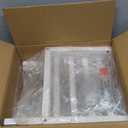 IBUYKE 67 Inch Tall Plant Stand Indoor Outdoor, 3 Tier Metal Hanging Plant Shelf for Multiple Plant, Heavy Duty Plant Holder Flower Stand for Living Room Patio Balcony Garden, White TMJ076W