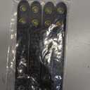 Duty Belt Keeper with Double Snaps(Set of 4) +1 Keeper with Strong Metal Key Clip(1 Pack)
