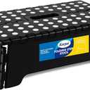 Korpai 5" Folding Step Stool for Adults and Kids 15-Inch Extra Wide Stool Holds Up to 300 lbs,Non-Slip Folding Stools with Handle,Compact Plastic Foldable Step Stool for Bathroom,Kitchen,ect