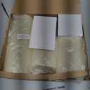 NURADA Large Waterproof Flameless Candles 6" 8" 10" x 4" - Outdoor Indoor LED Pillar Flickering Candle Battery Operated with Timer Remote for Patio Porch Lanterns - Ivory White Set of 3