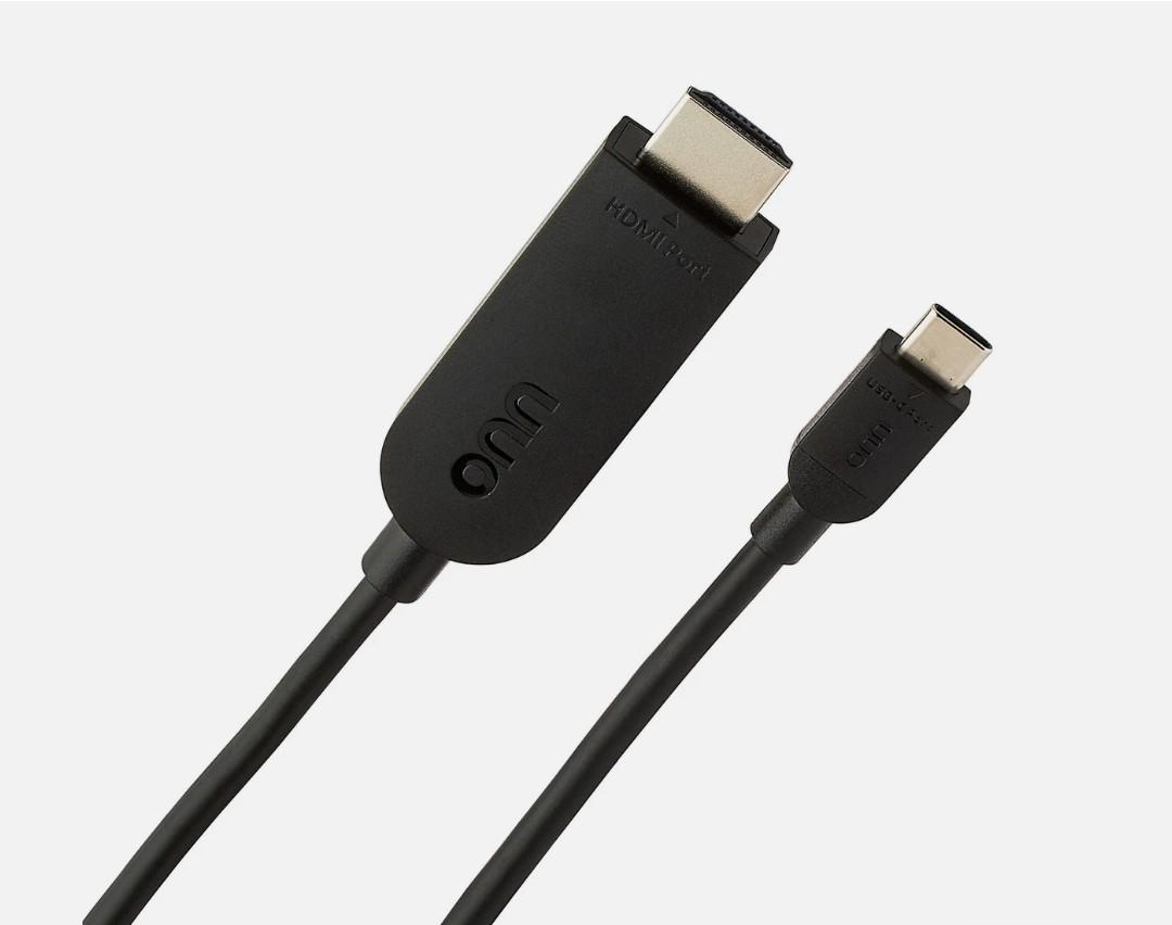 Onn 6' USB-C to HDMI Cable