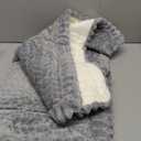 Mitid Sofa Cover Fuzzy Couch Cover for Pet, Couch Covers for Dogs Washable Non-Slip Sofa Slipcover Cushion Protector Pets Friendly Mat Bed (27.6" x 59.06", Light Gray)