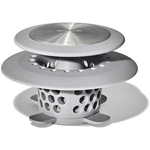 OXO Good Grips Stainless Steel Hair Catch Drain Protector 2 Count
