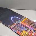 BELECO 8x6ft Fabric Las Vegas Backdrop Night in Las Vegas, Casino Theme Party Decorations, Las Vegas Skyline Skyscrapers Background Backdrop Photo Booth Studio Props (CHa18210)