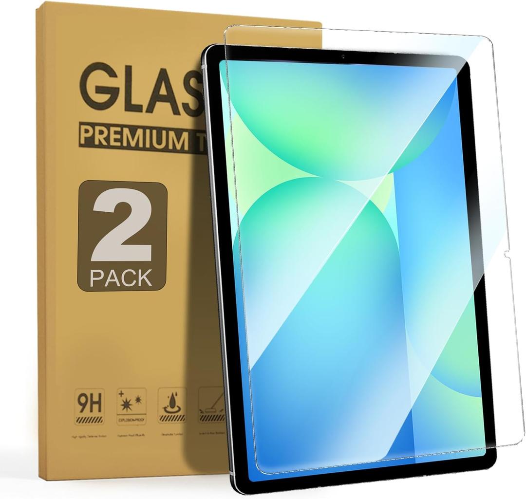 ZenRich [2Pack] Anti Blue Light Tempered Glass Screen Protector for Samsung Galaxy Tab S10 FE/S9 FE/Tab A9 Plus/Tab S9/ Tab S8/Tab S7 with Anti-Glare/ 9H Hardness/Bubble Free/Case Friendly