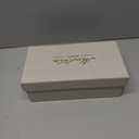 Mostrin Black Suede Block Slingback Heels for Women Pointed Closed Toe Chunky Heels Bow Women's Pumps for Office Work Business Casual 36.5