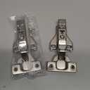 Ravinte 15 Pairs 30 Packs Full Overlay Cabinet Door Hinges,105 Degree Adjustable Concealed Kitchen Cabinet Hinges Soft Close for Face Frame Cabinet