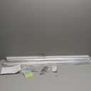 hunhun 20-Pack 3.3ft/1Meter U Shape LED Aluminum Channel System with Milky Cover, End Caps and Mounting Clips, Aluminum Profile for LED Strip Light Installations, Very Easy Installation