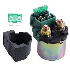 Starter Relay Solenoid for Kawasaki Bayou 220 KLF220 1988-2002 Bayou 250 KLF250 2003-2010 KLX650 1993-1996 Vulcan 800 1996-2005 Honda VT750C Shadow 2000 Suzuki GSXR750 1993 ATV Scooter