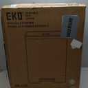 EKO EcoCasa II 36L+24L Dual Trash Can with Recycle Bin, Stainless Steel Garbage Can with Lid, Deodorizer Compartment, Odor-Proof and Fingerprint Resistant