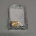 5'' Clear Acrylic Wall Shelf 2 Pack, 5 Inch Small Wall Shelves Display for Small Space