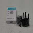 WiFi Extender Signal Booster for Whole Home - 9K Sq.Ft Coverage with4 Antennas | 70% Faster Internet Booster w/Ethernet Port, Easy Setup Wireless Repeater