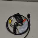 Tengchi RCA to HDMI Converter, Composite to HDMI Adapter Support 1080P PAL/NTSC Compatible with PS one, PS2, PS3, STB, Xbox, VHS, VCR, Blue-Ray DVD Players