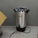 BLACK+DECKER 40 Cup Coffee Urn, Fast Brewing, Aluminum, Keep Warm Function, Heat Resistant Handles, Indicator Light