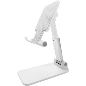 waymore Adjustable Cell Phone Stand, Phone Stand, iPhone Holder for Desk, Height Adjustable Cell Phone Holder Portable Cellphone Cradle Desktop Dock Stand for Smart Phones, iPad Tablet and E-Reader