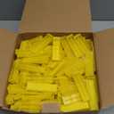 Tile Leveling System Wedges, 300pcs Reusable Tile Leveler Wedges for 1/8",1/12",1/16", 1/32" Spacers and Tile Leveling System Clips, Tile Leveler Tools for Wall/Floor Tile & Stone Installation(Yellow)