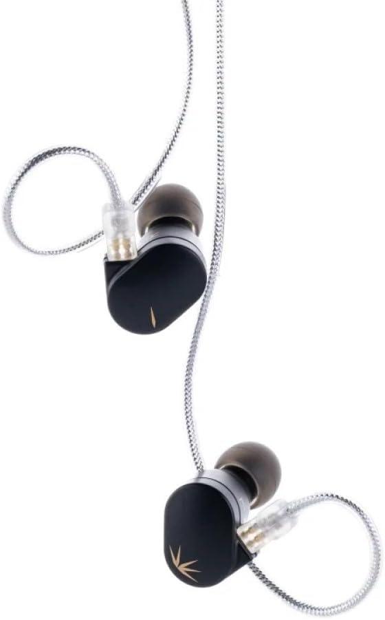 MOONDROP Wired Earphones, Bamboo CHU 2, Compatible with Recables, Swiragetsuamera, Moon Drop 0.78, 2pin