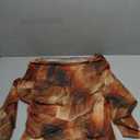 MakeMeChic Women's Plus Size Casual Mesh One Shoulder Lettuce Trim Ruched Asymmetrical Hem Tee Shirt Tops, 3X- Large Plus