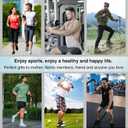 suaskk Men's Athletic Cushioned Ankle Socks, Comfort Wicking Anti-Blister Running Sock 5 Pairs (L)