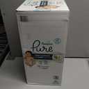 Pampers Pure Baby Diapers, Size 1 (8-14 lbs), 82, Up to 100% Leakproof, Premium Hypoallergenic Soft Diapers