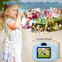 Kids Selfie CameraKids Camera Toys for 3-12 Years Old Girls BoysPortable Children Digital Video Camcorder Camera with OTG Adapter Instantly Share PhotosBest Chritmas Gift for Kid with 128G SD Card