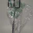 Ground Blind Bow Holder with Rubber Coated, Rustproof Hunting Compound Bow Holder Stable Archery Bow Stand Versatile Ground Stake Bow Holder Archery Accessories for Hunting Target Practice (360-Degree Rotating with Arrow Ring - 1 Pack)