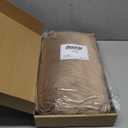 Velvet Recliner Head Pillow with Non-Slip Base - Adjustable Neck Support for Pain Relief in Home, Office and Travel (Brown)