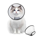 Supet Dog Cone Collar Adjustable After Surgery, Comfortable Pet Recovery Collar & Cone for Large Medium Small Dogs, Elizabethan Dog Neck Collar Plastic Practical