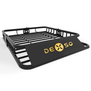 DEXSO 51" x 36" Universal Roof Rack Basket, 200 Lbs Capacity Rooftop Cargo Carrier Basket, Heavy Duty Luggage Holder Rack for SUVs, Trucks, Vehicles DEXSO 51" x 36" Universal Roof Rack Basket, 200 Lbs Capacity Rooftop Cargo Carrier Basket, Heavy Duty Luggage Holder Rack for SUVs, Trucks, Vehicles