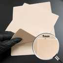 10 Pcs Blank Tattoo Practice Skin - Narkysus 7.5"x 5.5" Fake Skin Double Sides Tattoo Skin Pads Tattoo Fake Skin for Tattoo Kit Tattoo Supplies