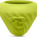 Benebone Natural Rubber Cone Interactive Enrichment Treat Dispensing Dog Toy - Slow Feeder - Great for Meals and Boredom (1 Pack)